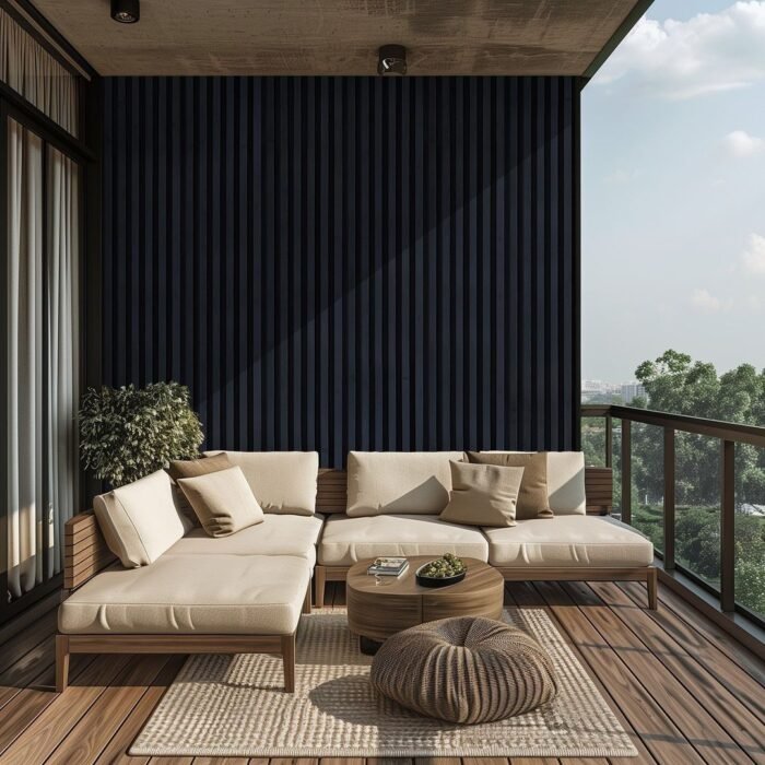 Wall panel WPC EXTERIOR DE PVC - Image 1